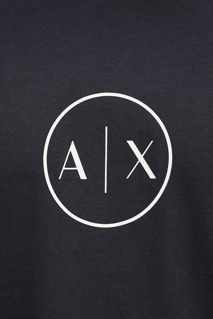 Armani Exchange t-shirt bawełniany XM001853.AF10356 granatowy