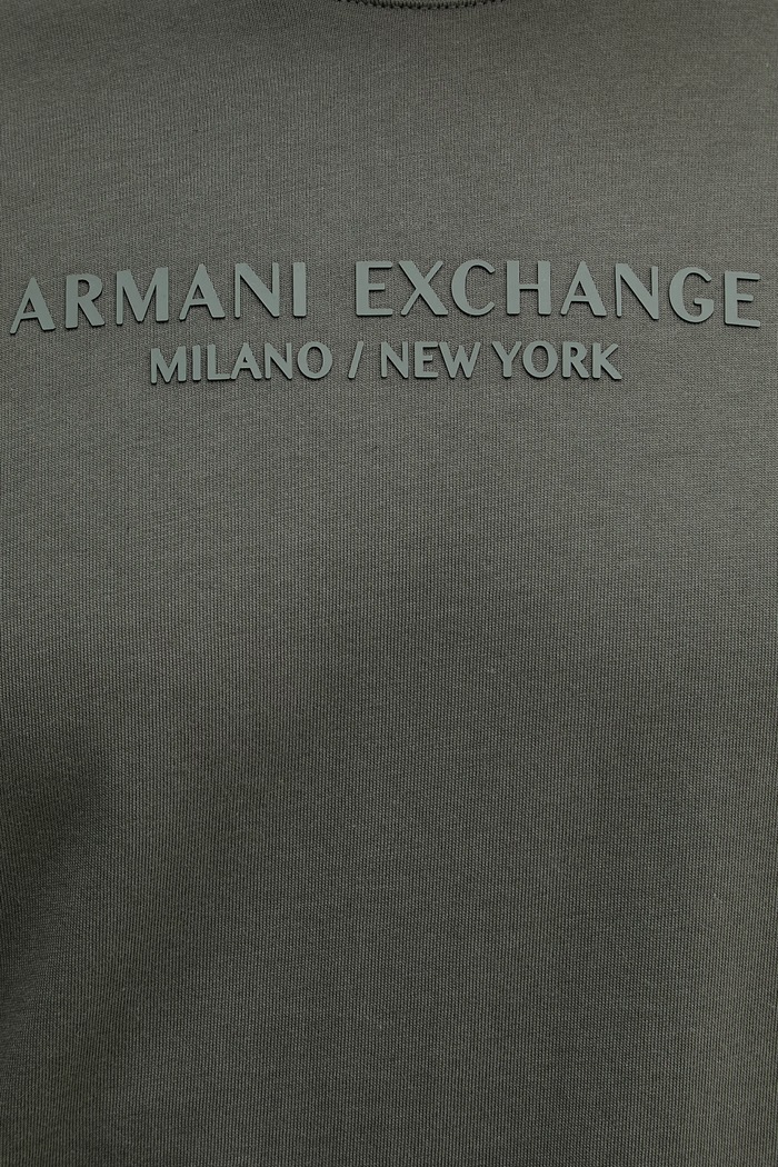 Armani Exchange basic tričko pánske bavlnené XM001280.AF10361 zelená