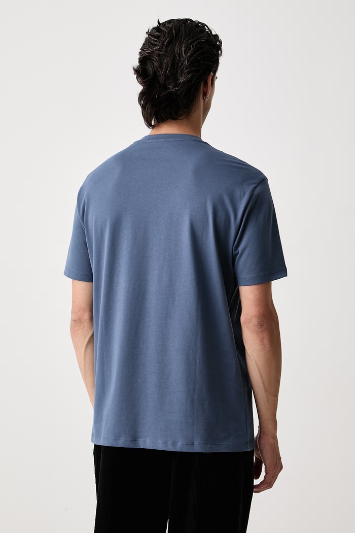 Одежда Armani Exchange футболка basic мужская хлопковая XM001280.AF10361 голубой