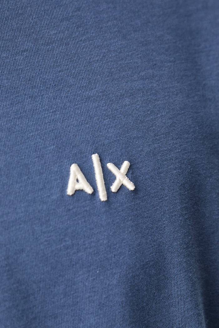 Armani Exchange tricou pentru bărbați din bumbac XM001568.AF10358 albastru