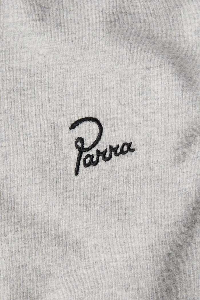 Ρούχα Βαμβακερό μπλουζάκι by Parra Signature 54116 γκρί