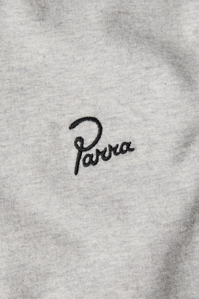 Ρούχα Βαμβακερό μπλουζάκι by Parra Signature 54116 γκρί