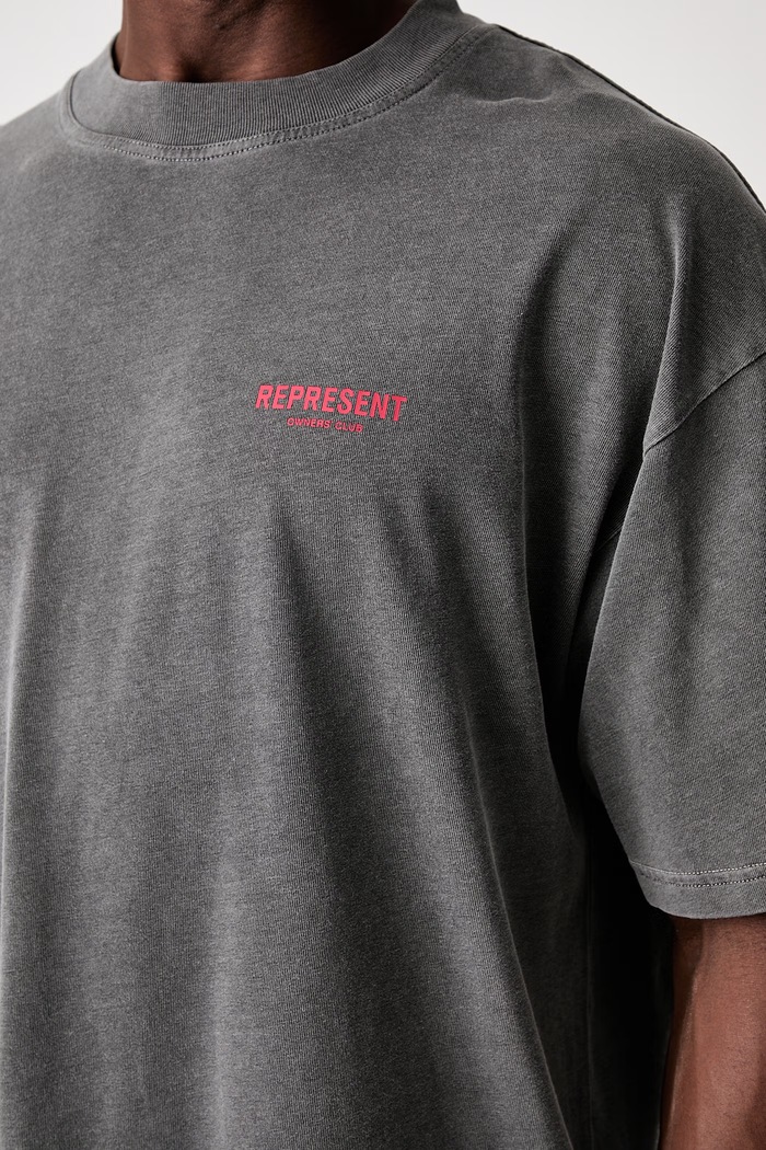 T-shirt oversize bawełniany męski OCM41114