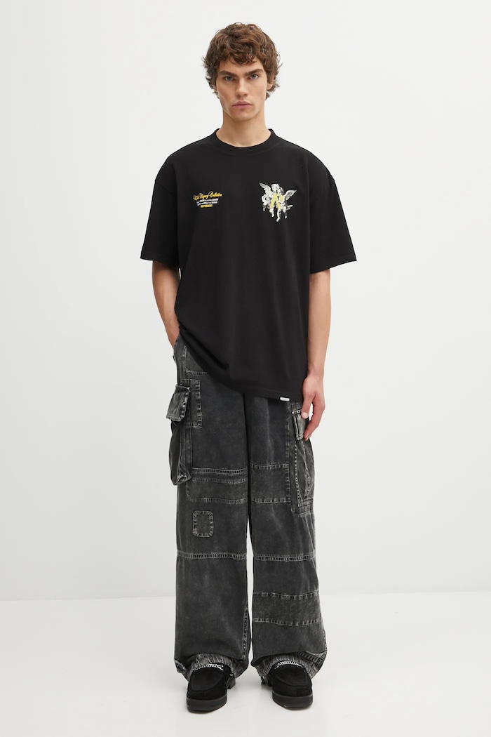 Represent cotton t-shirt Legacy Cherubs MLM100369 black
