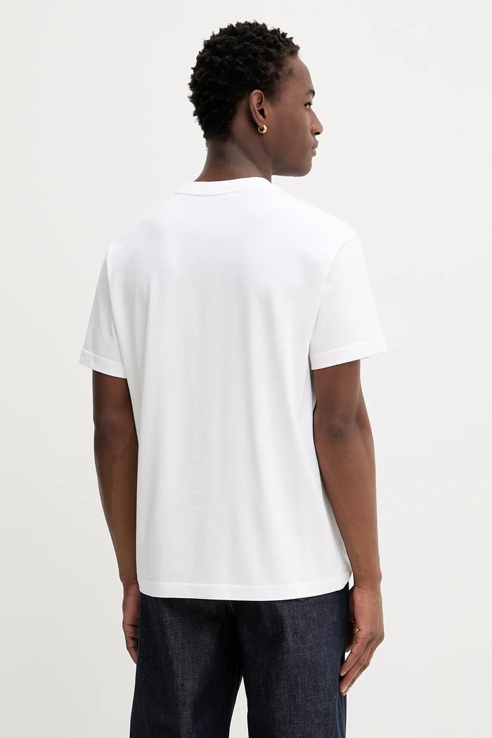 Îmbrăcăminte A.P.C. Tricou din bumbac A.P.C. x MARC JACOBS COHKS.H26554 alb