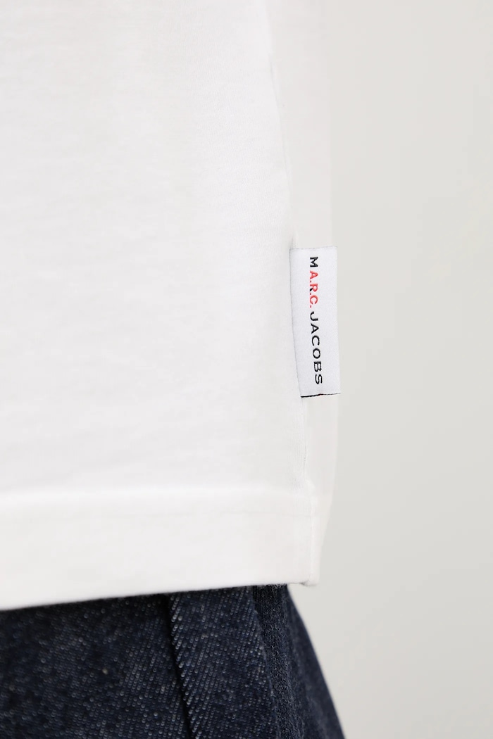 Tricou din bumbac A.P.C. x MARC JACOBS A.P.C. alb COHKS.H26554