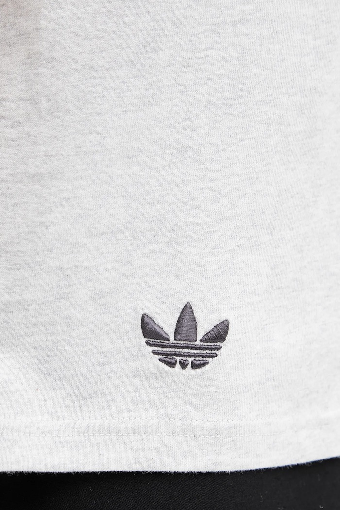 Bavlněné tričko adidas Originals Neuclassics šedá HZ3699