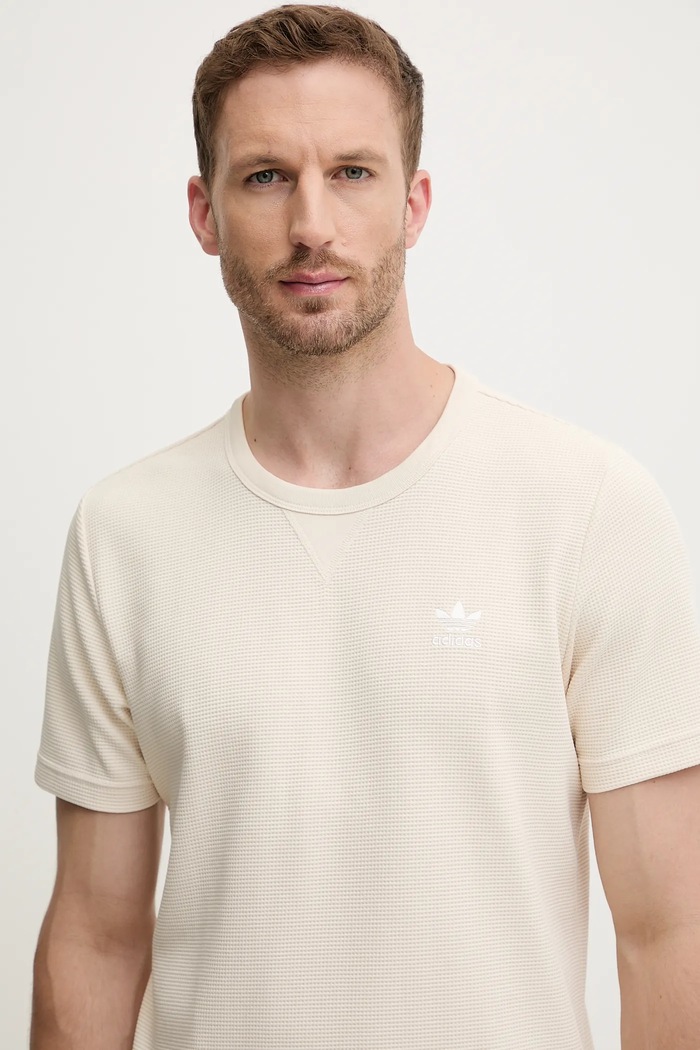 Tričko adidas Originals Essentials béžová JW3514