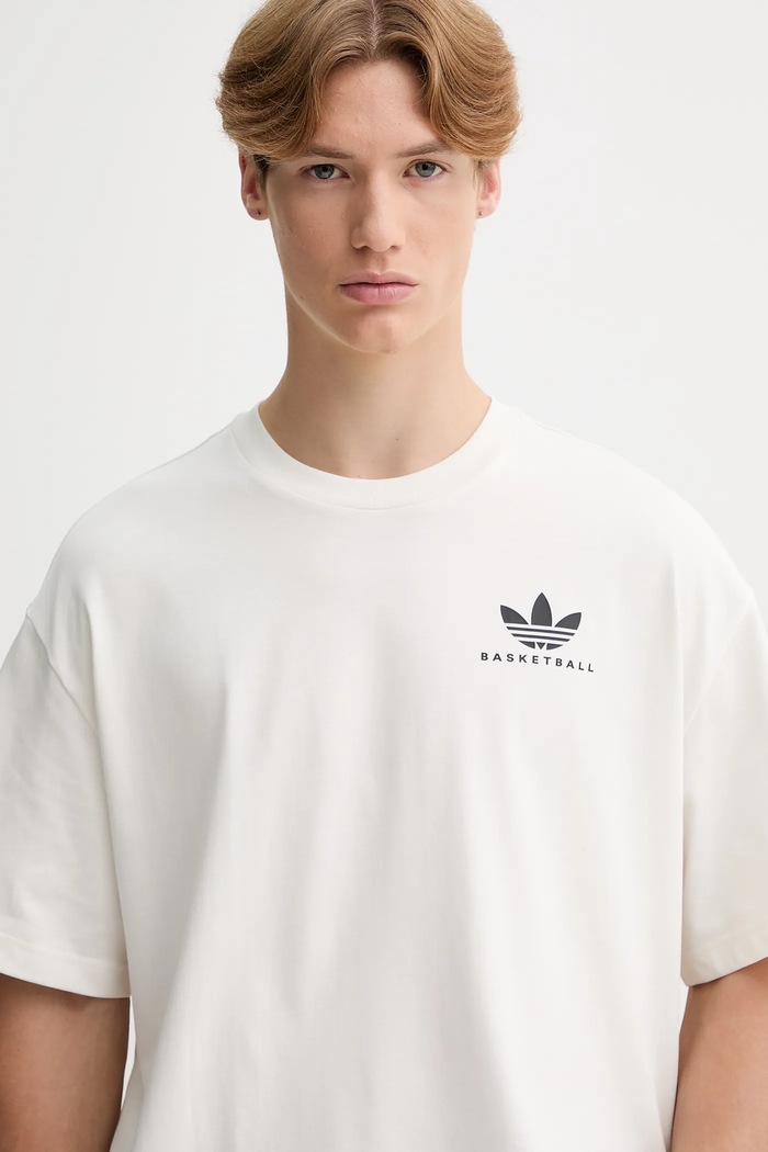 Tričko adidas Originals Intercon Tee béžová JW6648
