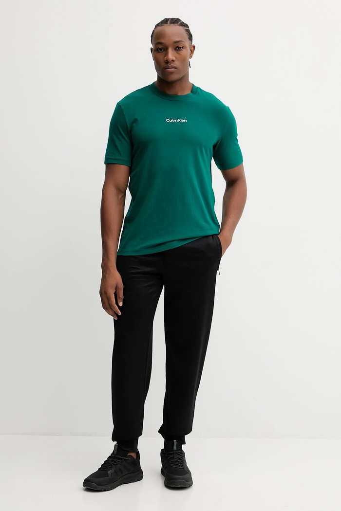 Calvin Klein Performance t-shirt LVGMF5K100 zöld AW25