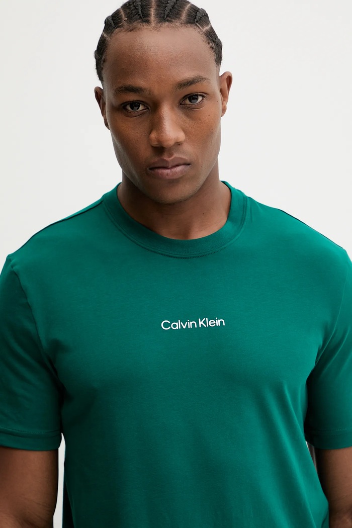 Calvin Klein Performance t-shirt zöld LVGMF5K100