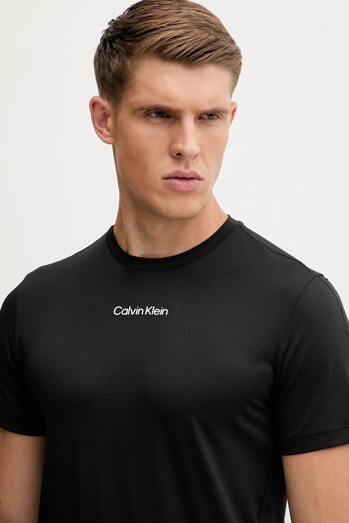 Tréningové tričko Calvin Klein Performance čierna LVGMF5K101