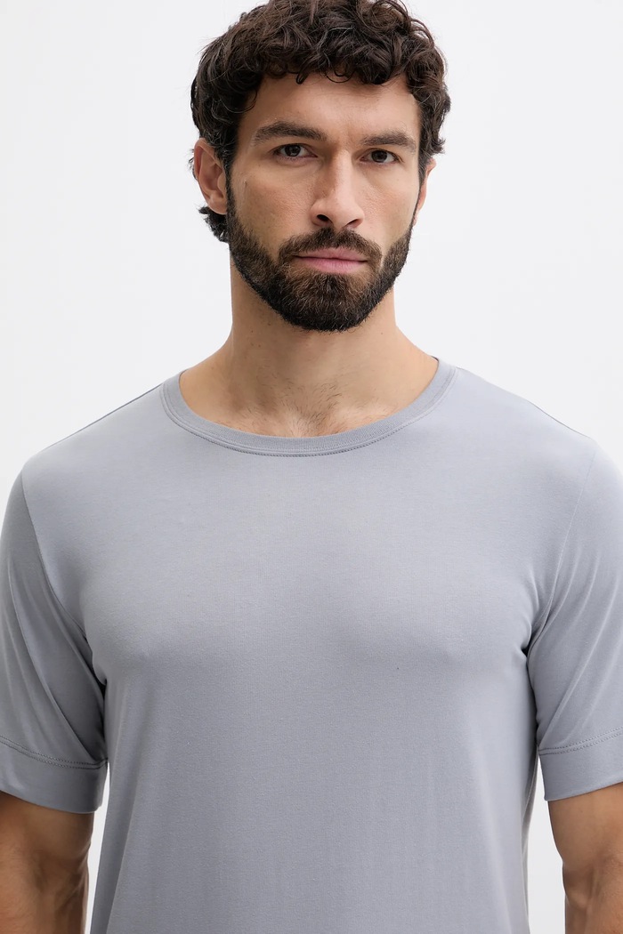 Tričko Calvin Klein Performance sivá LVGMF5K106