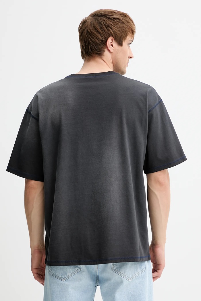 Odzież Diesel t-shirt bawełniany T-BOXT-T13 A19314.0KIBW szary