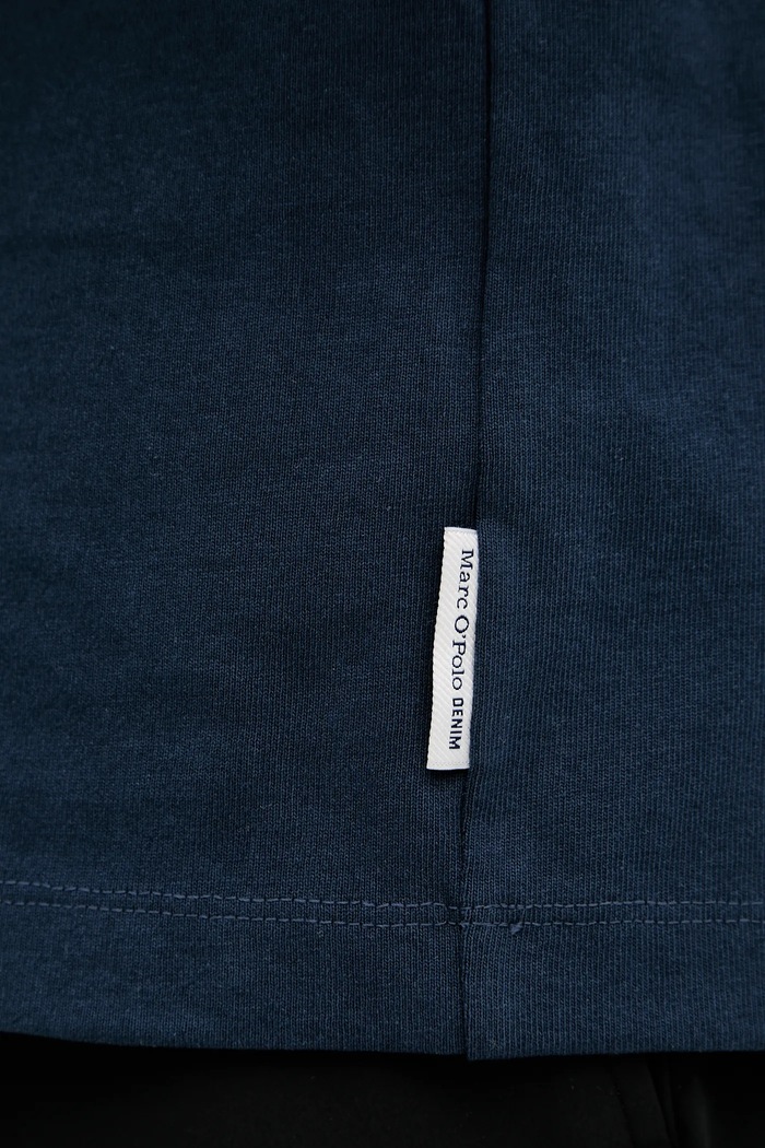 Marc O'Polo t-shirt bawełniany granatowy 5000006584
