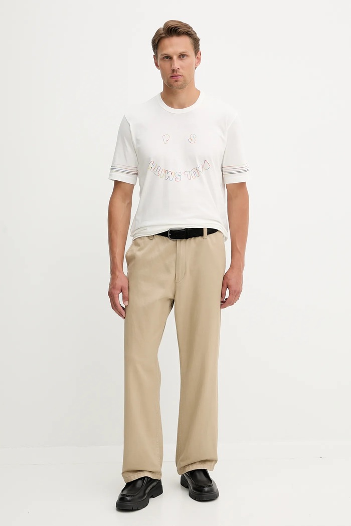 PS Paul Smith tricou din bumbac alb M2R.220X.TP5422