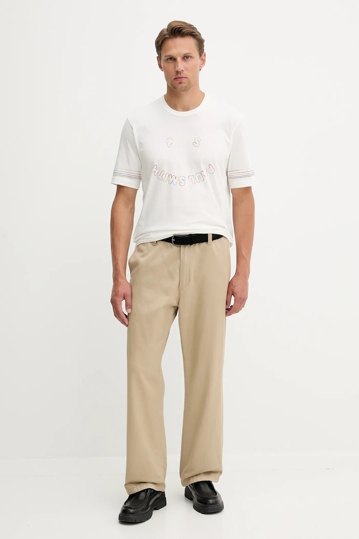 PS Paul Smith tricou din bumbac alb M2R.220X.TP5422