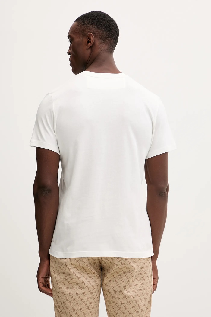 Odzież Guess t-shirt bawełniany SHIRO Z5BI05.I3Z14 beżowy