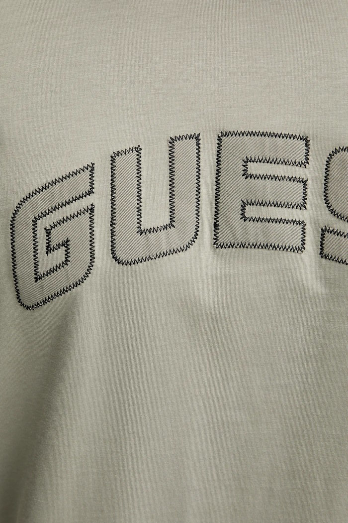 Bombažna kratka majica Guess SHINGO Z5BI14.I3Z14 zelena