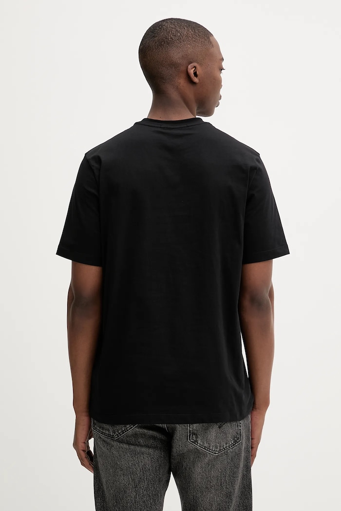 Oblečení Bavlněné tričko MSGM 3940MM117.257798 černá
