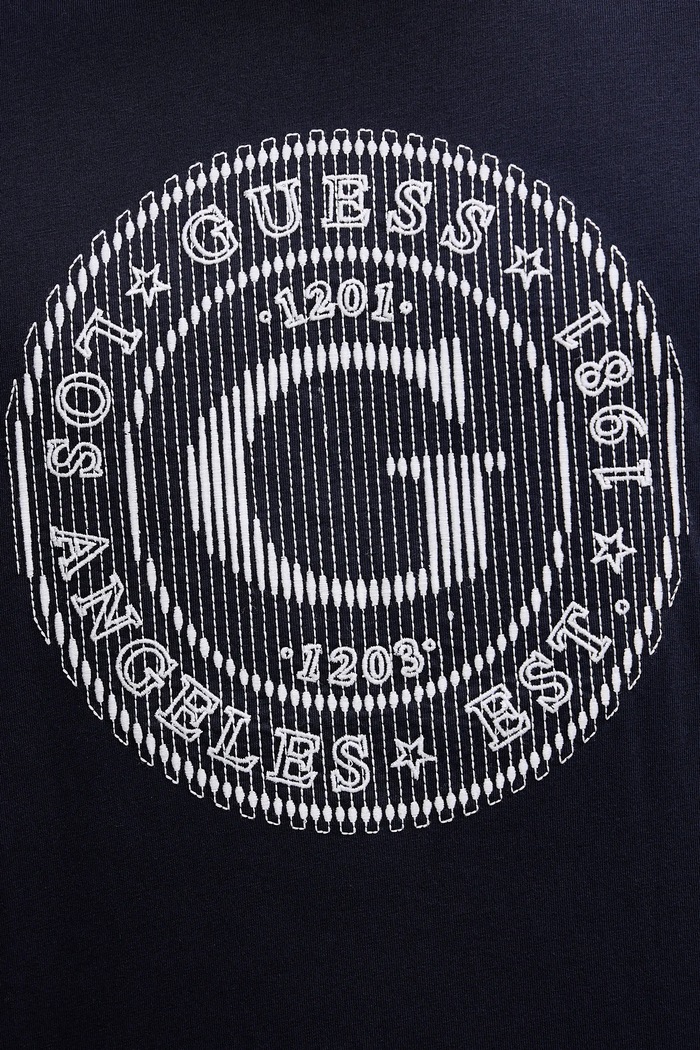 Guess pamut póló M5BI15.K8FQ4 sötétkék