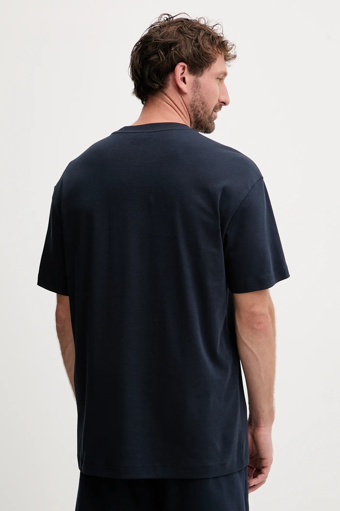 Odzież EA7 Emporio Armani t-shirt bawełniany AF10441.7M000774 niebieski