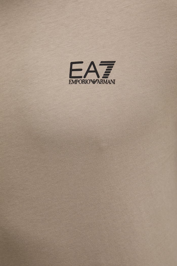 Bavlnené tričko EA7 Emporio Armani PJVPZ.8NPT25 béžová