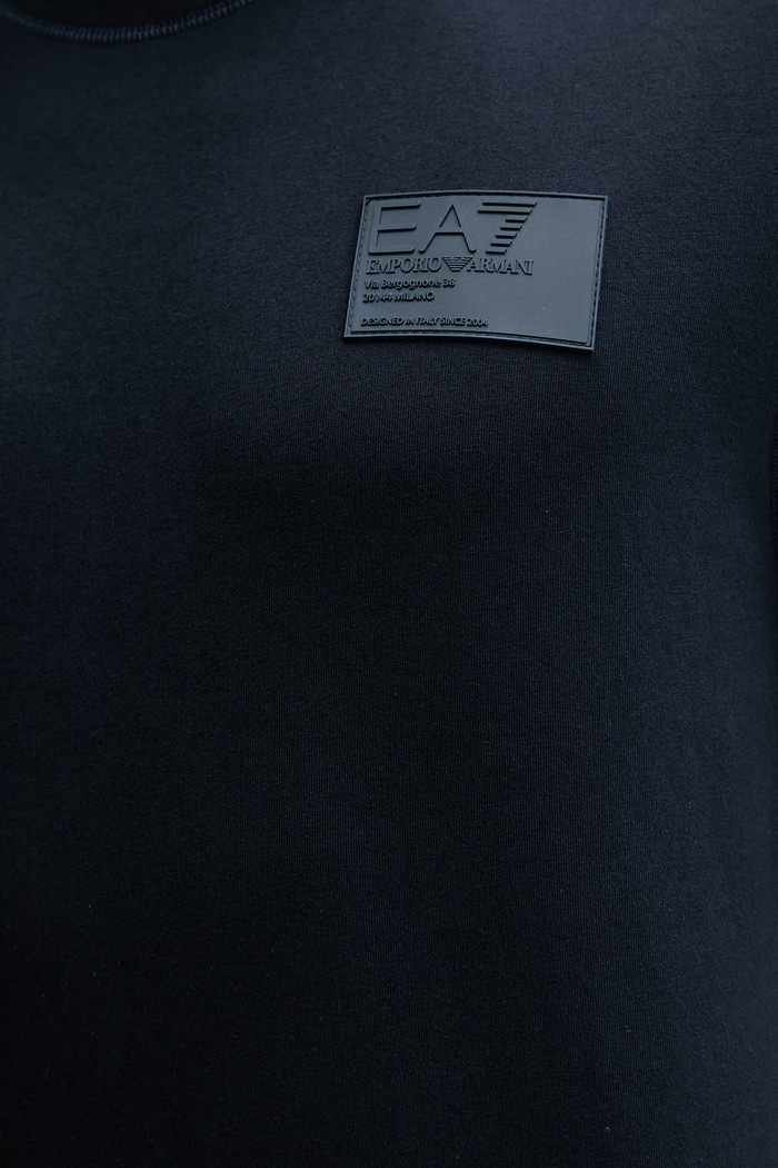 EA7 Emporio Armani t-shirt bawełniany AF13741.7X000127 granatowy