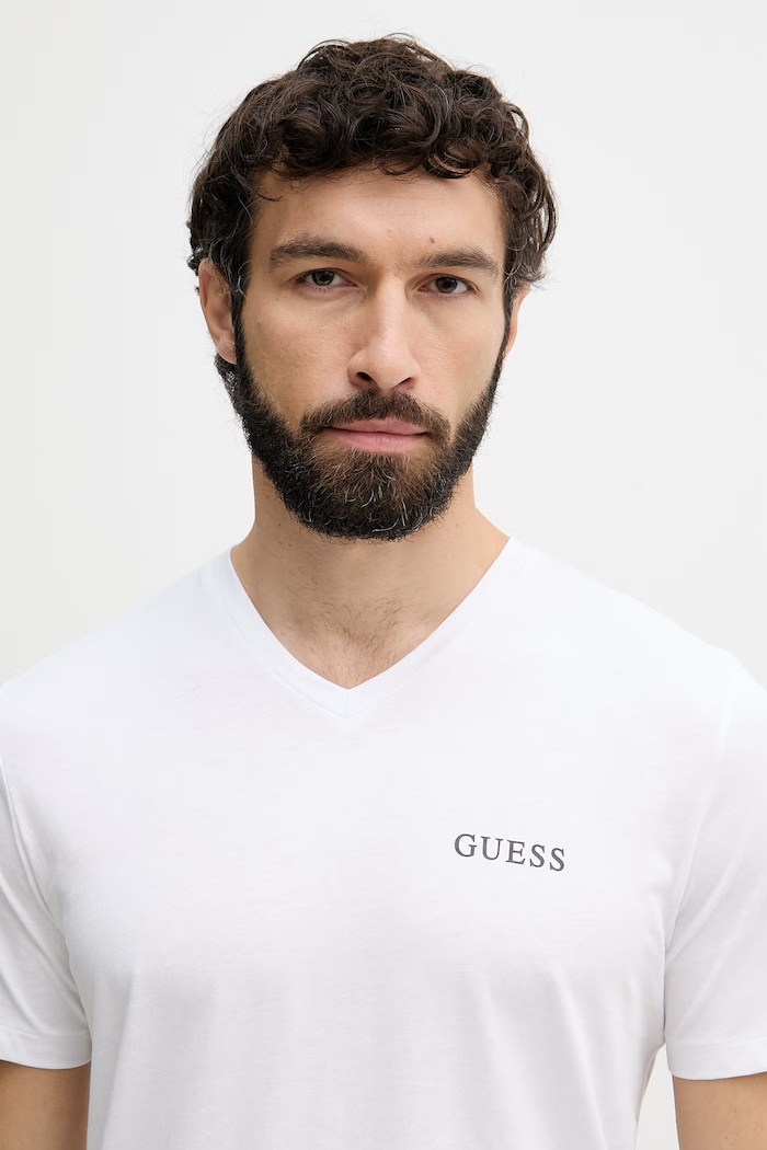 Guess pánske bavlnené 3-pak biela U5BG58.KCAM1