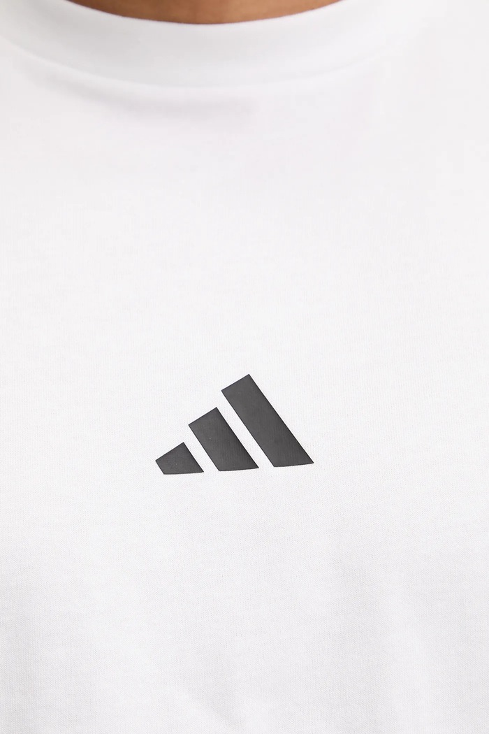 T-shirt bawełniany Future Icons adidas biały JC5339