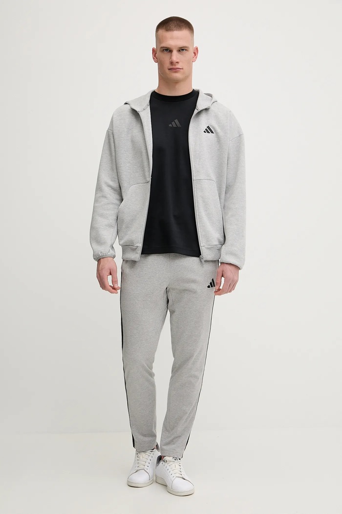adidas pamut póló City Escape JF3254 fekete AW25