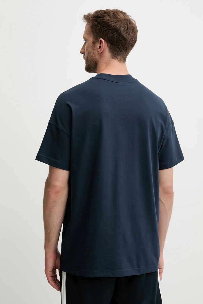 Oblečení adidas Bavlněné tričko adidas All SZN JX5080 námořnická modř