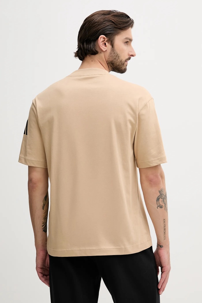 Îmbrăcăminte adidas tricou din bumbac Essentials JX5666 verde
