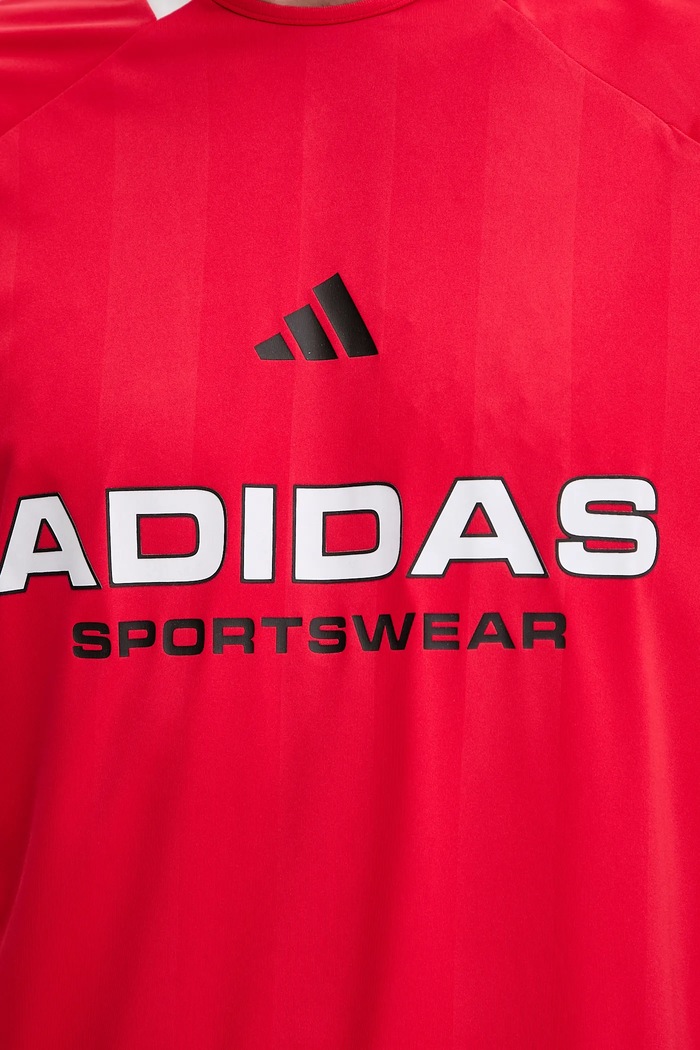 adidas t-shirt Tiro KB5569 czerwony