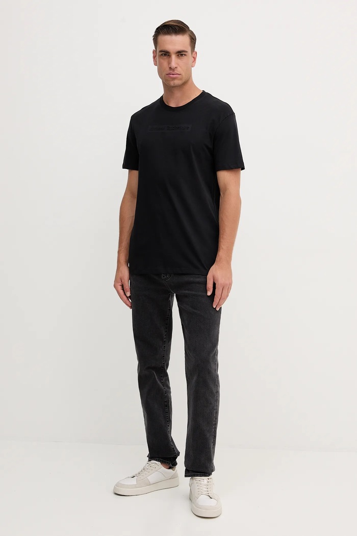 Bavlnené tričko Armani Exchange XM001414.AF16432 čierna AW25