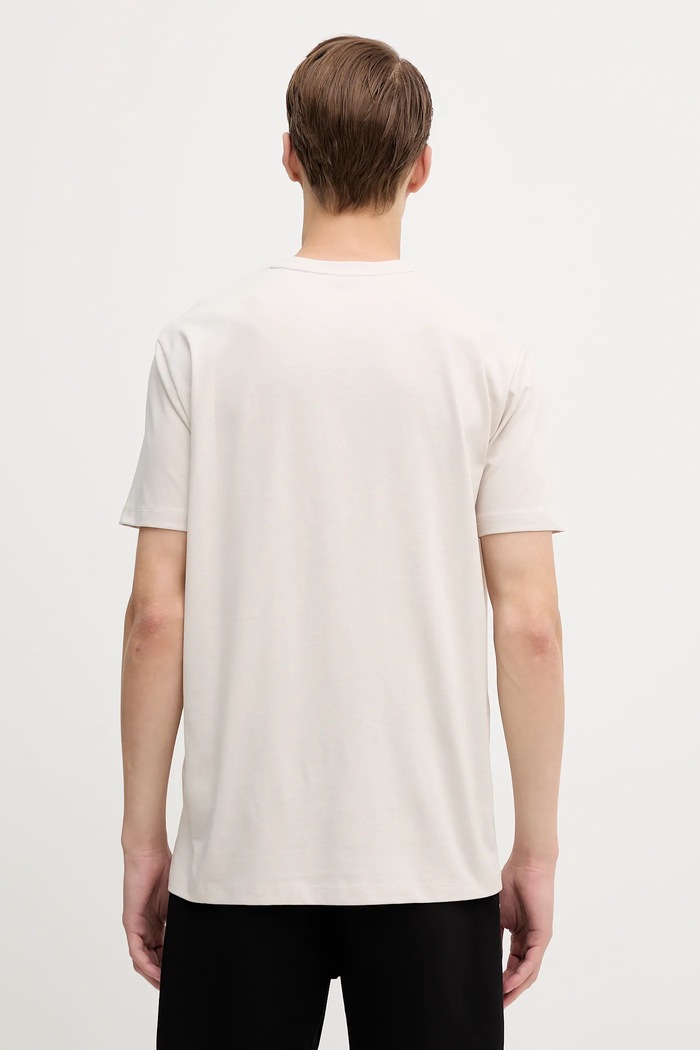 Odzież Armani Exchange T-shirt bawełniany XM001425.AF10361 beżowy