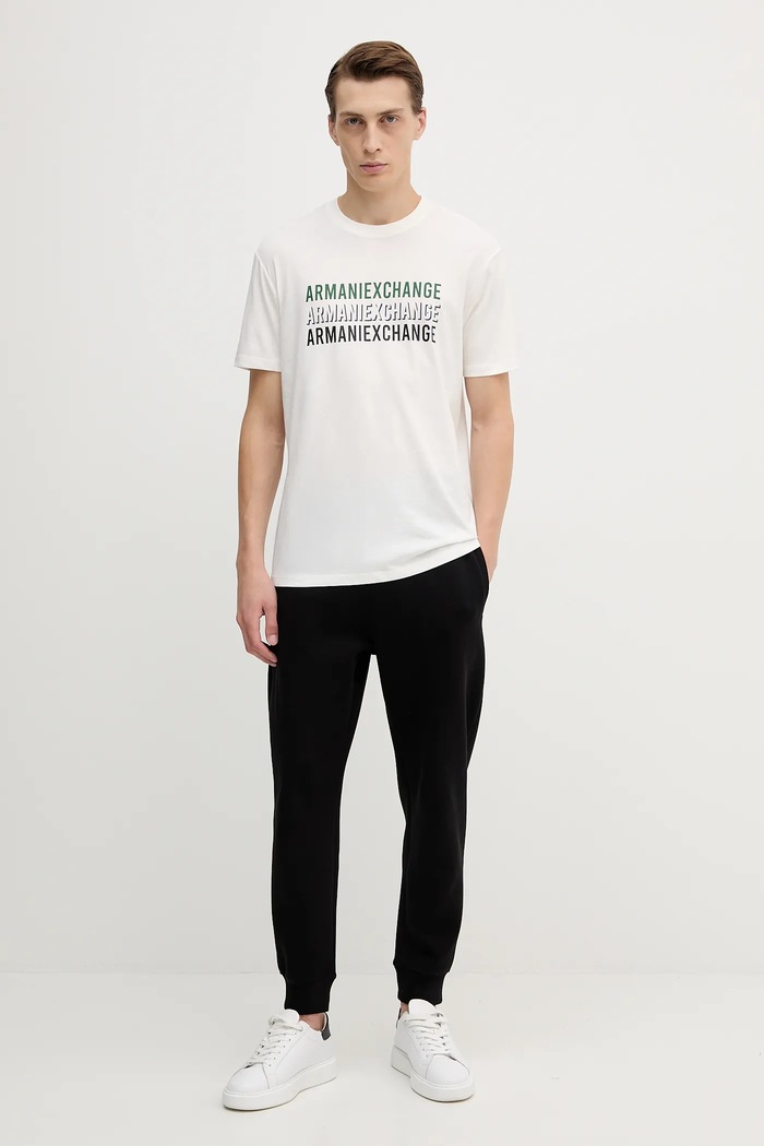 Тениска Armani Exchange XM001444.AF10358 бял AW25