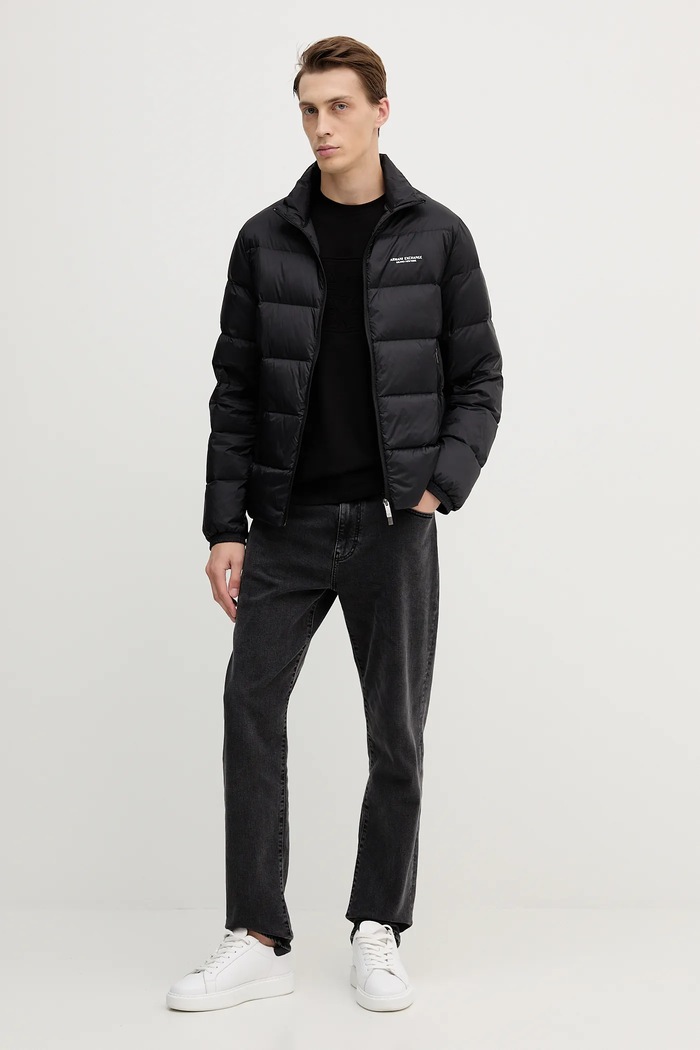 Bavlněné tričko Armani Exchange XM001454.AF10361 černá AW25
