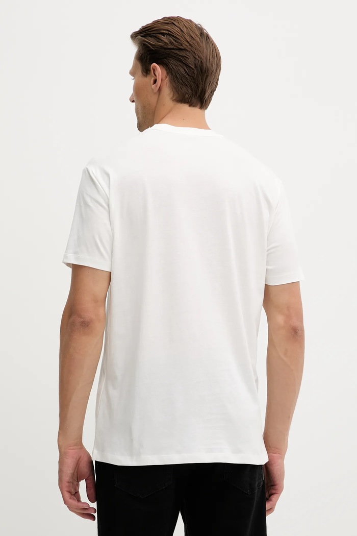 Odzież Armani Exchange T-shirt bawełniany XM001456.AF10358 beżowy