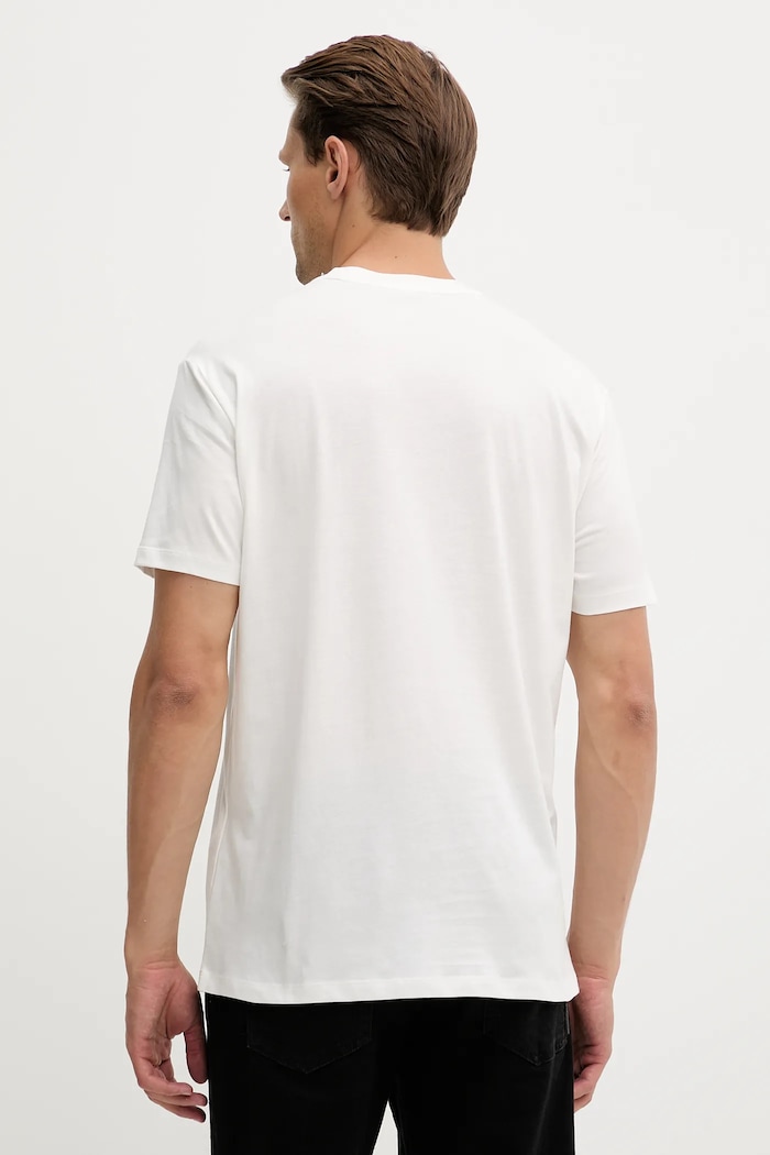 Odzież Armani Exchange T-shirt bawełniany XM001456.AF10358 beżowy