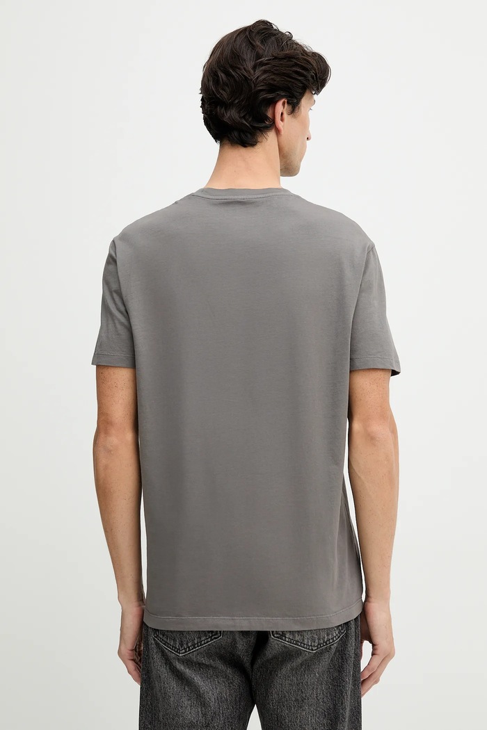 Oblečení Bavlněné tričko Armani Exchange XM001899.AF16283 šedá