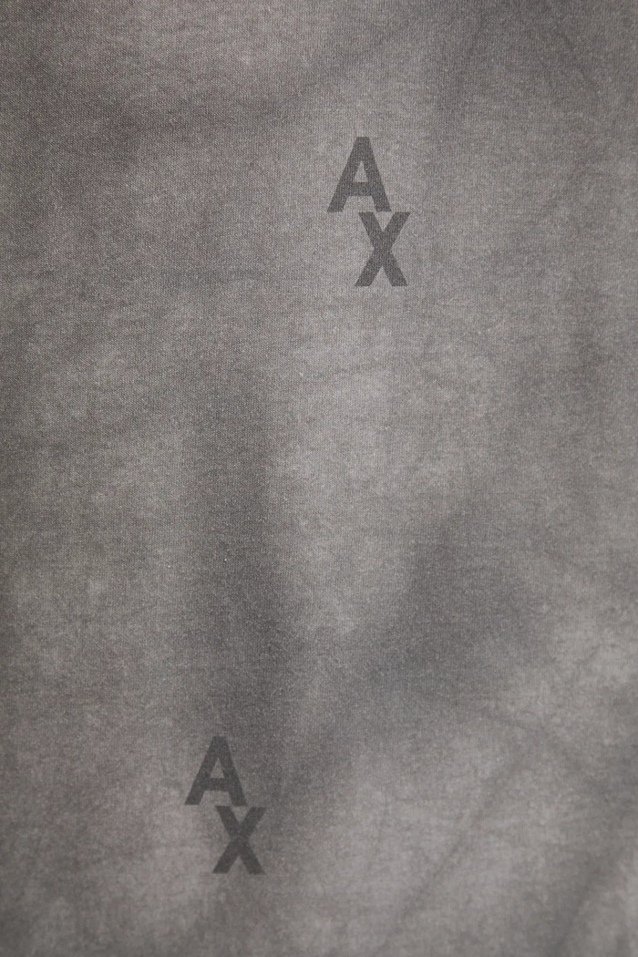 T-shirt bawełniany Armani Exchange szary XM001900.AF10356