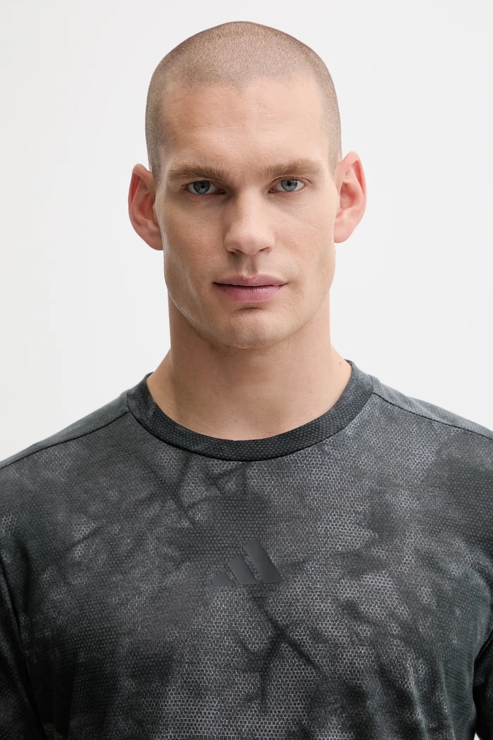 Tréningové tričko adidas Performance POWER sivá JX6284