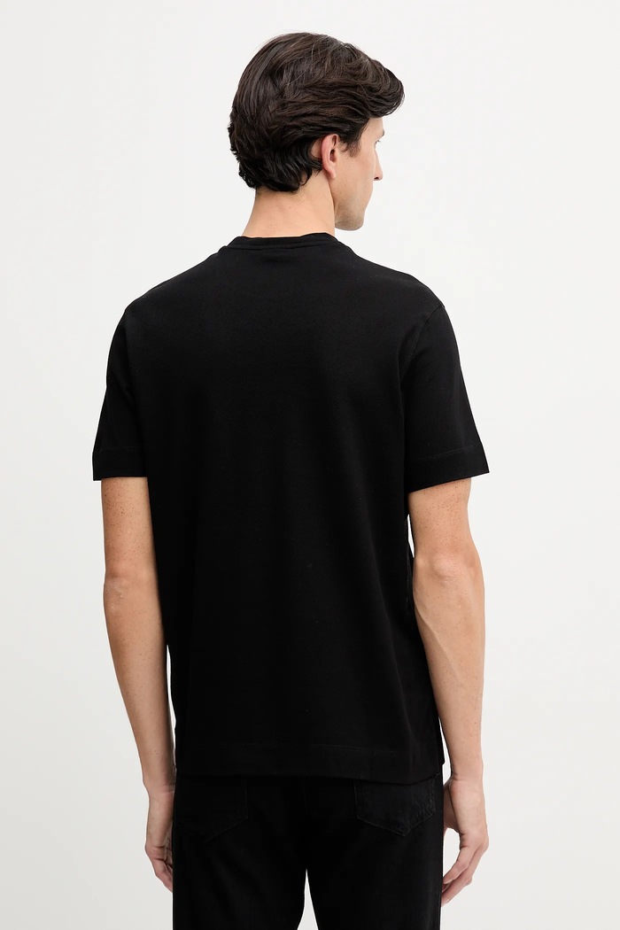 Abbigliamento Emporio Armani t-shirt in cotone EM002832.AF12955 nero
