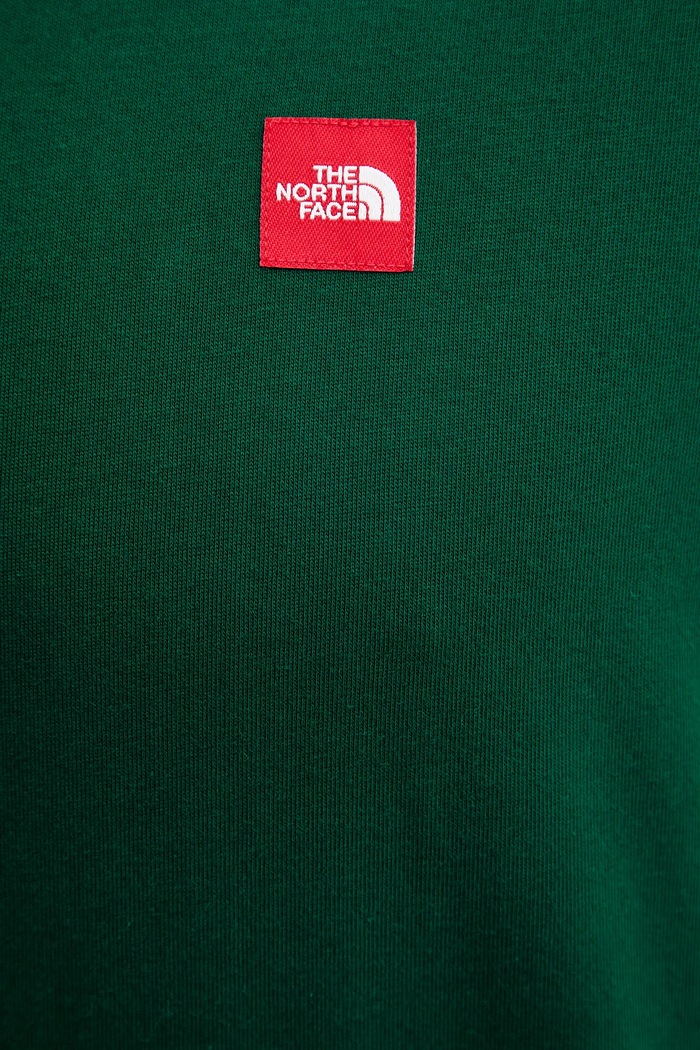 Bavlněné tričko The North Face Redbox NF0A8EG51KI1 zelená