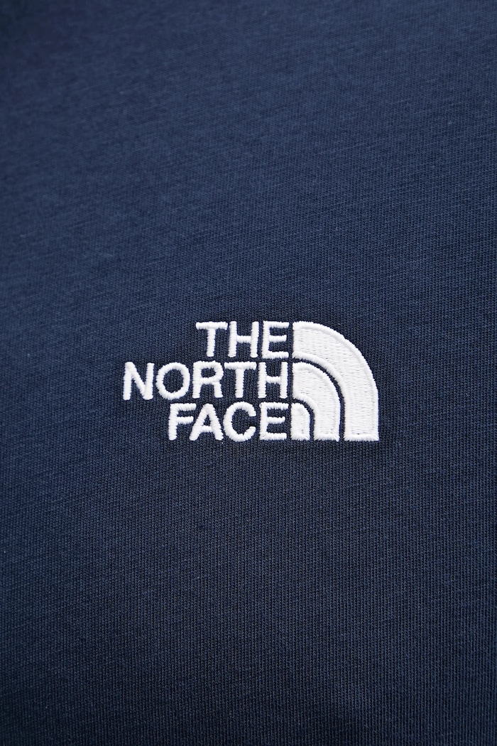 The North Face tricou din bumbac Essential NF0A87NR8K21 bleumarin