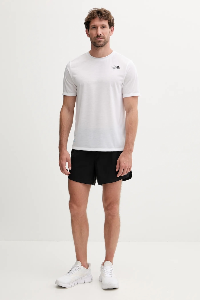 Tréninkové tričko The North Face Multiple Placement NF0A8E1BFN41 bílá AW25