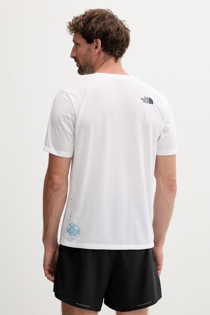 Oblečení Tréninkové tričko The North Face Multiple Placement NF0A8E1BFN41 bílá