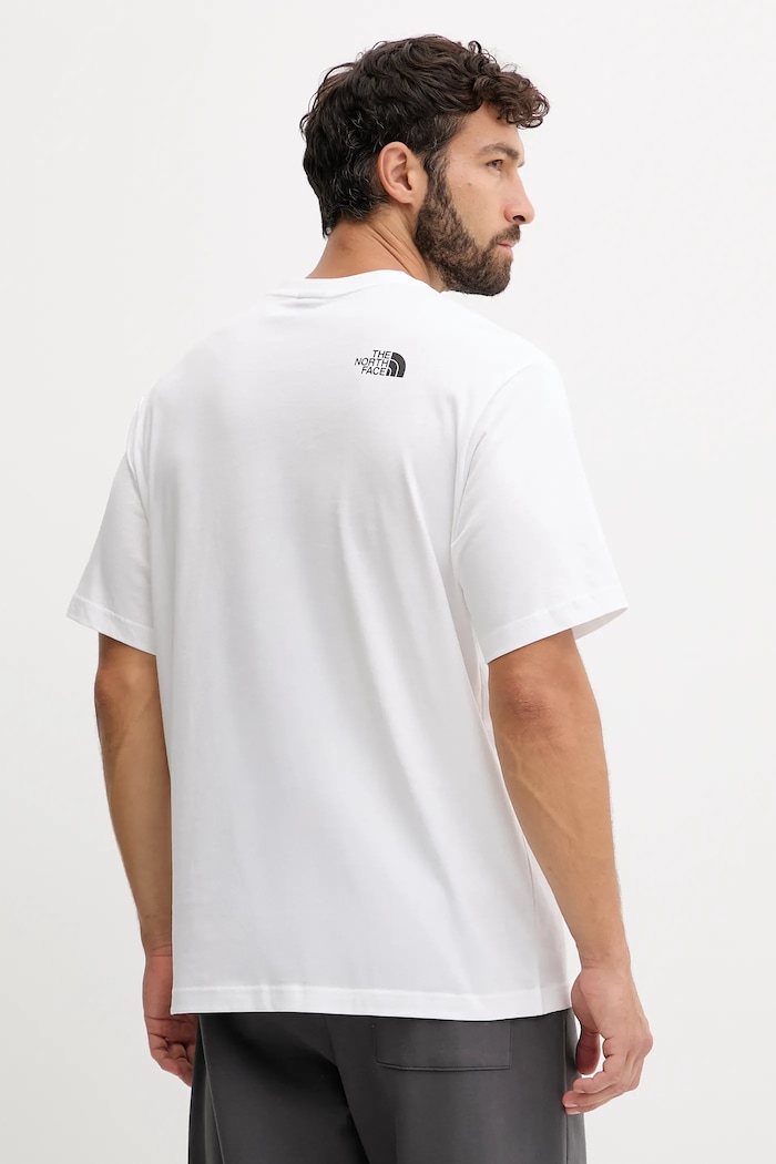 Oblačila Bombažna kratka majica The North Face NF0A8E3MFN41 bela