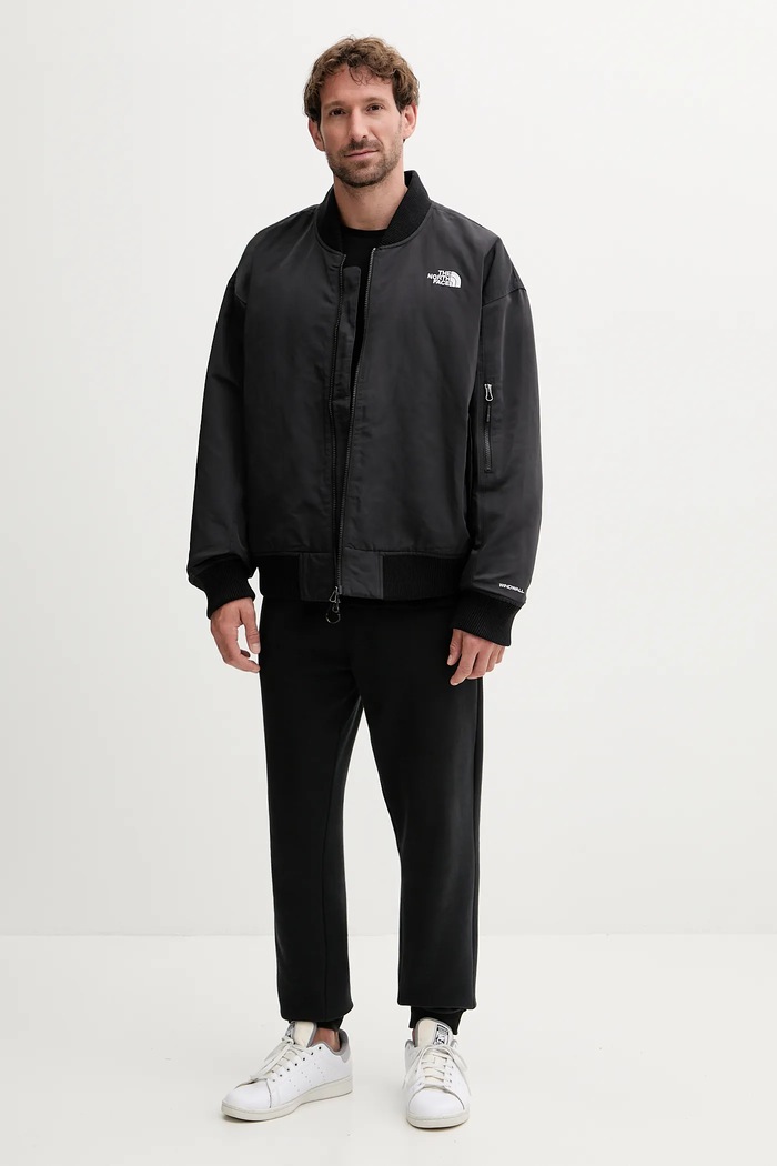 The North Face tricou din bumbac NF0A8EE9JK31 negru AW25
